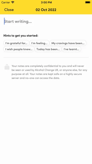 Capturas de pantalla de TRY DRY: The Dry January app